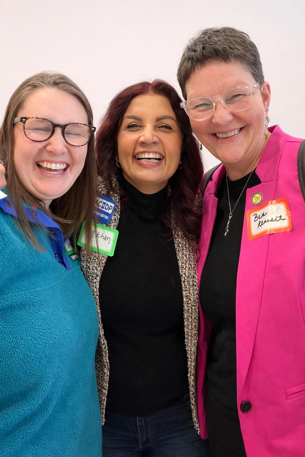 Dr. Samira Khan with community supporters